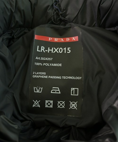 PRADA（プラダ）ダウンジャケット/ダウンベスト 青 サイズ:M メンズ/2200647288016