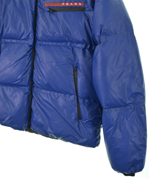 PRADA（プラダ）ダウンジャケット/ダウンベスト 青 サイズ:M メンズ/2200647288016