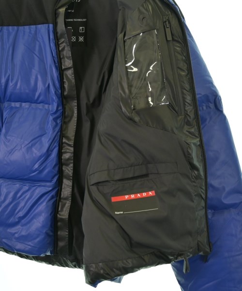 PRADA（プラダ）ダウンジャケット/ダウンベスト 青 サイズ:M メンズ/2200647288016