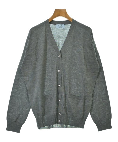 PRADA(プラダ)カーディガン グレー サイズ:40(M位)/2200657027018
