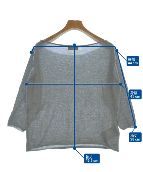 PRADA SPORT（プラダスポーツ）ニット・セーター グレー サイズ:38(S位) レディース/2200657078034