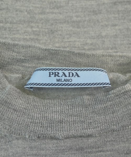 PRADA（プラダ）ニット・セーター グレー サイズ:38(S位) レディース/2200657078041