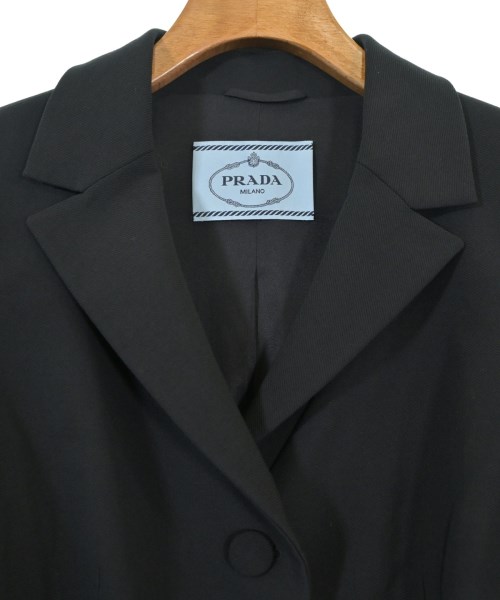 PRADA（プラダ）ジャケット 黒 サイズ:40(M位) レディース/2200657209049