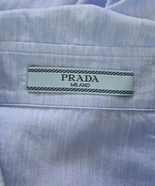 PRADA（プラダ）カジュアルシャツ 青 サイズ:36(XS位) レディース/2200657209087