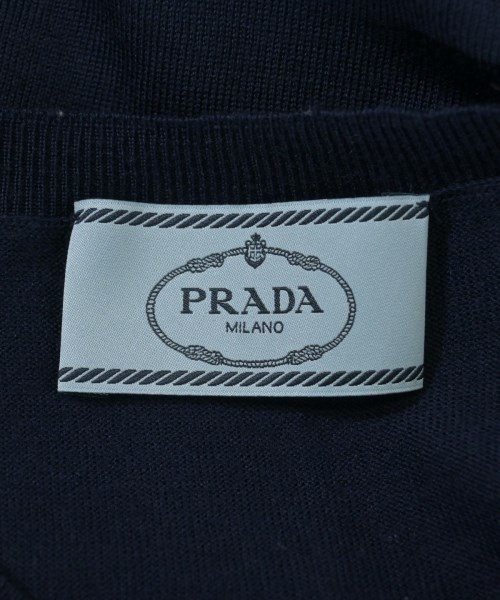 PRADA（プラダ）カーディガン 紺 サイズ:40(M位) レディース/2200657209117