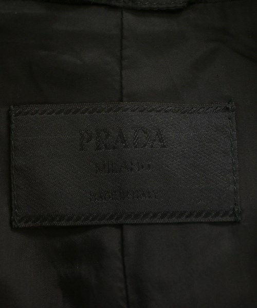PRADA（プラダ）トレンチコート 黒 サイズ:S レディース/2200657290016