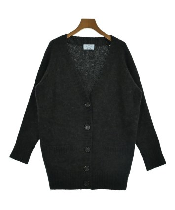 PRADA（プラダ）カーディガン グレー サイズ:38(S位) レディース