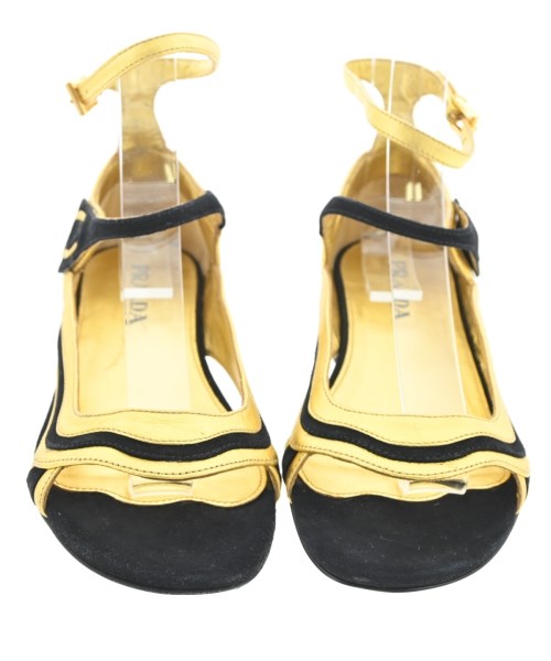 PRADA（プラダ）サンダル 黒 サイズ:EU36(22.5cm位) レディース/2200657669607