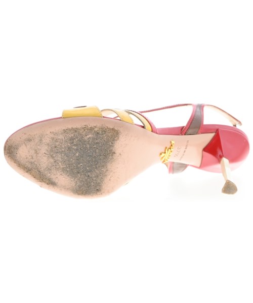 PRADA（プラダ）サンダル 赤 サイズ:EU37 1/2(24cm位) レディース/2200657819255