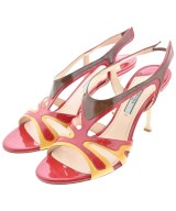 PRADA（プラダ）サンダル 赤 サイズ:EU37 1/2(24cm位) レディース/2200657819255