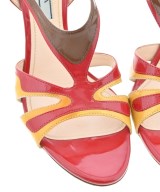PRADA（プラダ）サンダル 赤 サイズ:EU37 1/2(24cm位) レディース/2200657819255