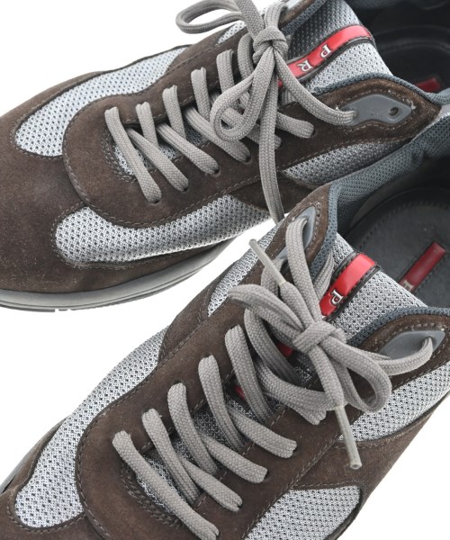 PRADA（プラダ）スニーカー 茶 サイズ:UK7 1/2(26.5cm位) メンズ/2200657819262