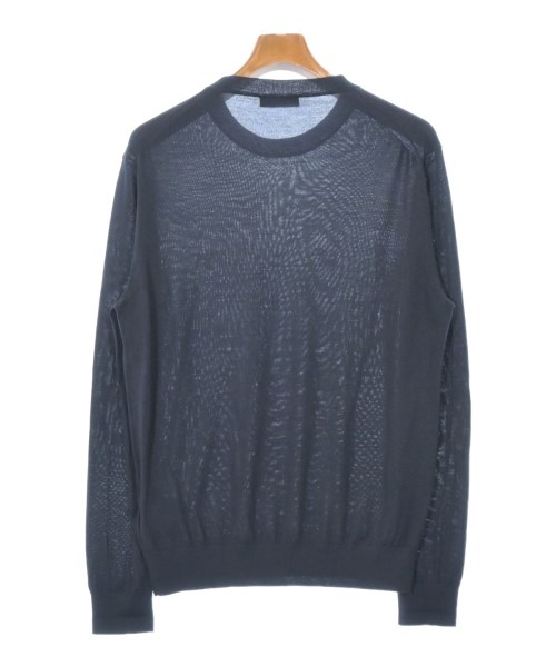PRADA（プラダ）ニット・セーター 紺 サイズ:48(L位) メンズ/2200657820046