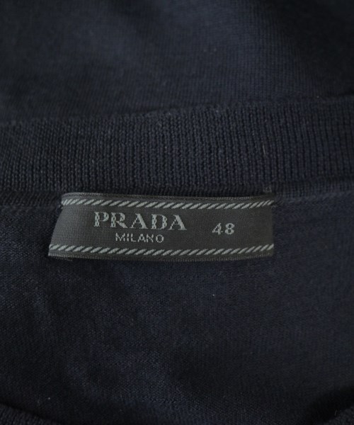 PRADA（プラダ）ニット・セーター 紺 サイズ:48(L位) メンズ/2200657820046
