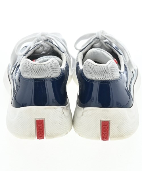 PRADA（プラダ）スニーカー 紺 サイズ:UK9(27.5cm位) メンズ/2200657820107