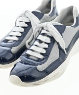 PRADA（プラダ）スニーカー 紺 サイズ:UK9(27.5cm位) メンズ/2200657820107
