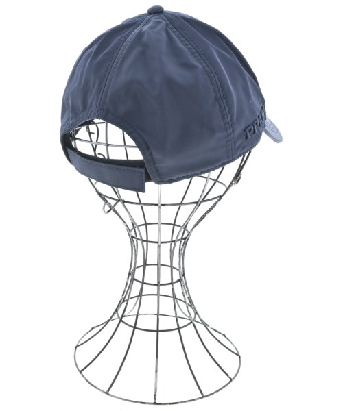 PRADA（プラダ）キャップ 紺 サイズ:M レディース/2200654981238