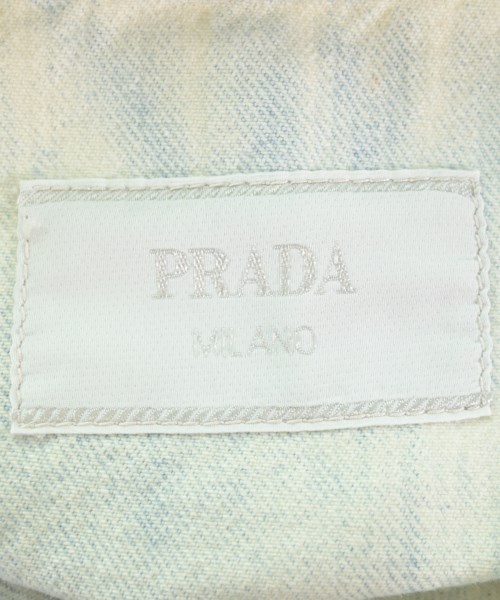 PRADA（プラダ）カジュアルシャツ 白 サイズ:L メンズ/2200658090400