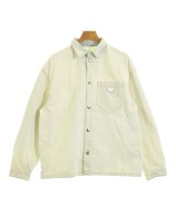 PRADA（プラダ）カジュアルシャツ 白 サイズ:L メンズ/2200658090400
