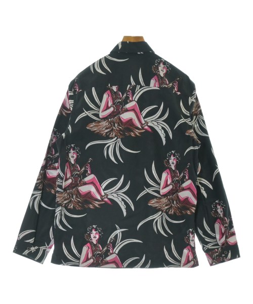 PRADA（プラダ）カジュアルシャツ 黒 サイズ:39(M位) メンズ/2200658186066