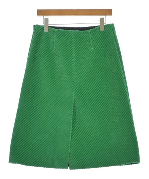 PRADA（プラダ）ロング・マキシ丈スカート 緑 サイズ:42(M位) レディース/2200658590023