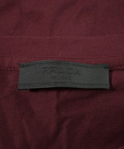 PRADA（プラダ）Tシャツ・カットソー 赤 サイズ:XL メンズ/2200652573084