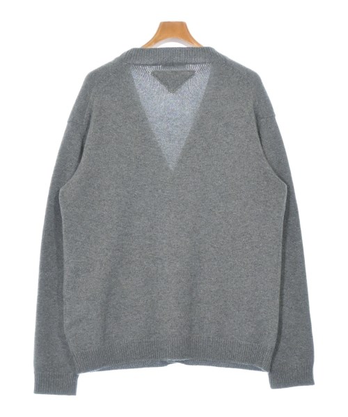 PRADA（プラダ）カーディガン グレー サイズ:46(M位) メンズ/2200658408021