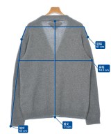 PRADA（プラダ）カーディガン グレー サイズ:46(M位) メンズ/2200658408021