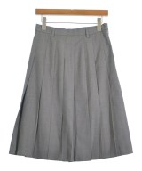 PRADA（プラダ）ひざ丈スカート グレー サイズ:40(M位) レディース/2200659264022