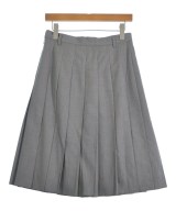 PRADA（プラダ）ひざ丈スカート グレー サイズ:40(M位) レディース/2200659264022