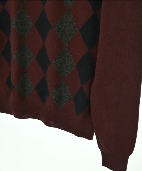 PRADA（プラダ）ニット・セーター 赤 サイズ:48(L位) メンズ/2200656136025