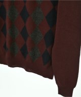 PRADA（プラダ）ニット・セーター 赤 サイズ:48(L位) メンズ/2200656136025