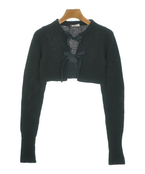 PRADA(プラダ)カーディガン 黒 サイズ:40(M位)/2200653887746