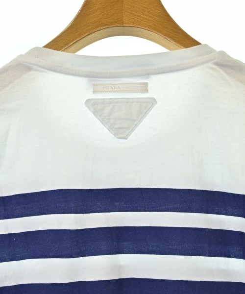 PRADA（プラダ）Tシャツ・カットソー 紺 サイズ:M レディース/2200653887838