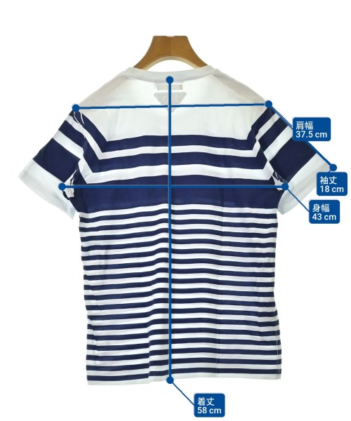 PRADA（プラダ）Tシャツ・カットソー 紺 サイズ:M レディース/2200653887838