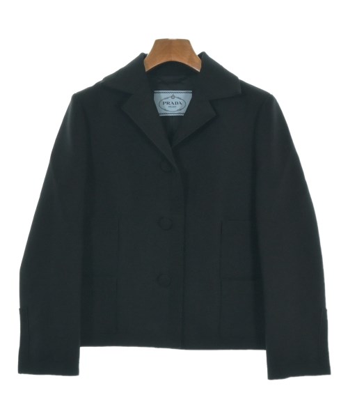 PRADA(プラダ)テーラードジャケット 黒 サイズ:36(XS位)/2200653900025