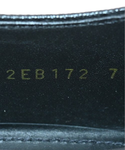 PRADA（プラダ）ビジネス・ドレスシューズ 黒 サイズ:UK7(25.5cm位) メンズ/2200653900636