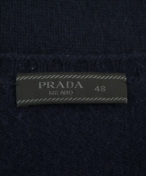 PRADA（プラダ）ニット・セーター 紺 サイズ:48(L位) メンズ/2200660079066