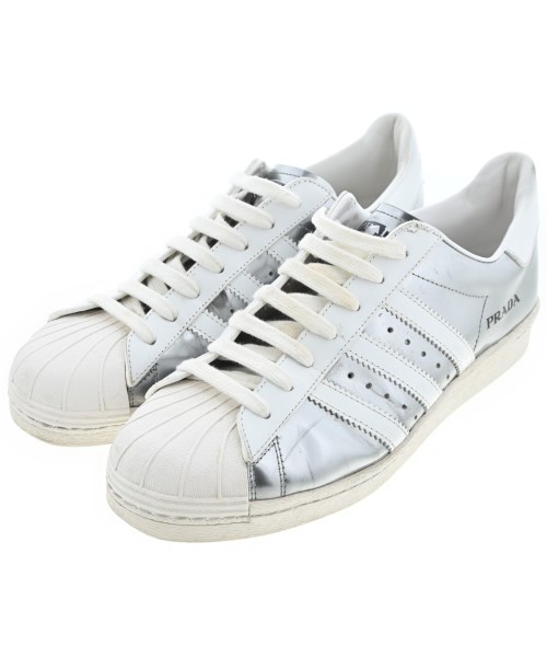 PRADA(プラダ)スニーカー シルバー サイズ:26.5cm/2200660291017