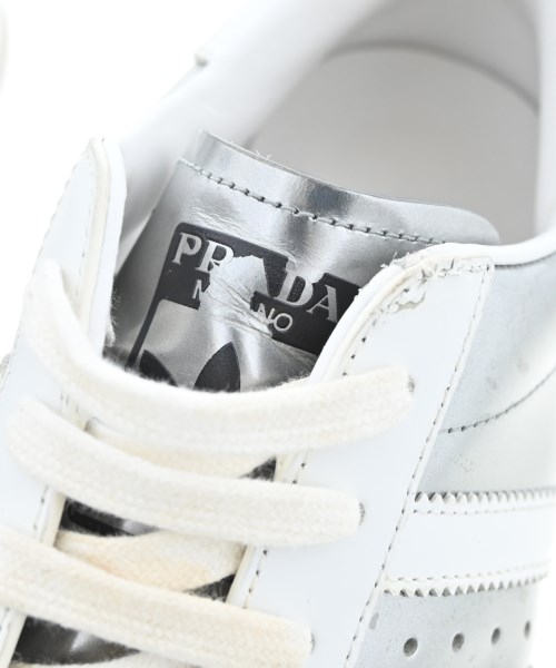 PRADA（プラダ）スニーカー シルバー サイズ:26.5cm メンズ/2200660291017