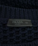 PRADA（プラダ）ニット・セーター 紺 サイズ:52(XXL位) メンズ/2200660909028