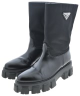 PRADA（プラダ）ブーツ 黒 サイズ:EU37 1/2(24cm位) レディース/2200661060087