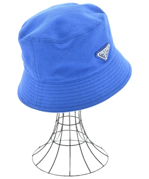 PRADA（プラダ）ハット 青 サイズ:L メンズ/2200661068052