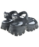 PRADA（プラダ）サンダル 黒 サイズ:EU35 1/2(22cm位) レディース/2200658719042