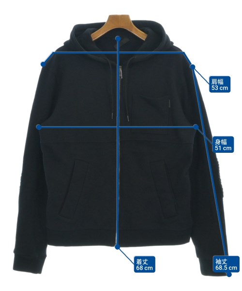 PRADA（プラダ）パーカー 紺 サイズ:S メンズ/2200658788031