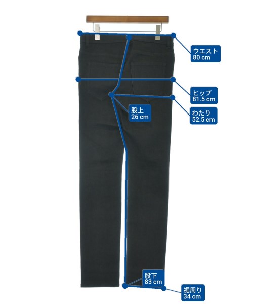 PRADA（プラダ）デニムパンツ 黒 サイズ:31(M位) メンズ/2200658788109