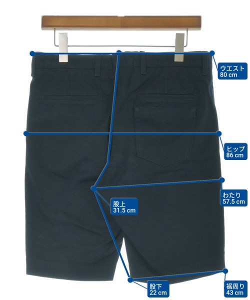 PRADA（プラダ）ショートパンツ 紺 サイズ:46(M位) メンズ/2200658788123