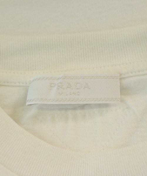 PRADA（プラダ）Tシャツ・カットソー 白 サイズ:M メンズ/2200661362037