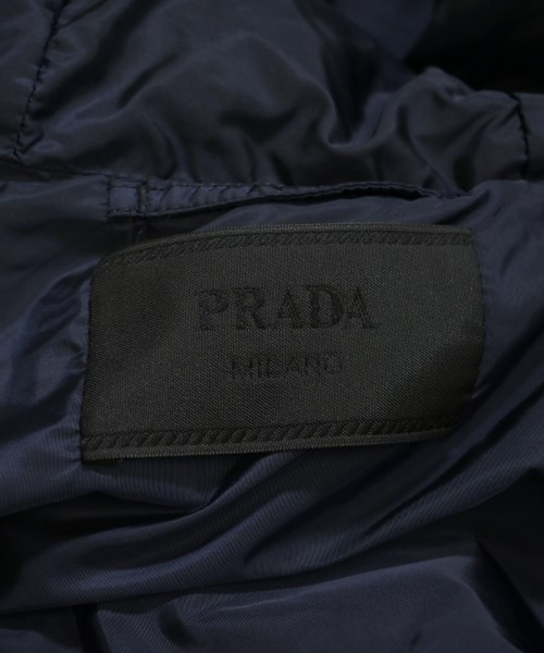 PRADA（プラダ）ダウンジャケット/ダウンベスト 紺 サイズ:54(XXL位) メンズ/2200661425015