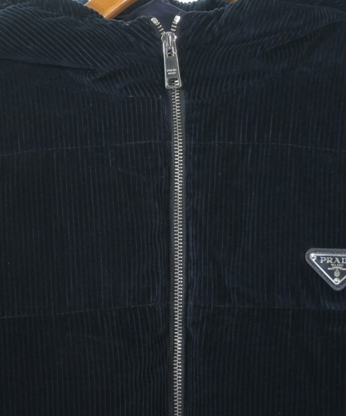PRADA（プラダ）ダウンジャケット/ダウンベスト 紺 サイズ:54(XXL位) メンズ/2200661425015